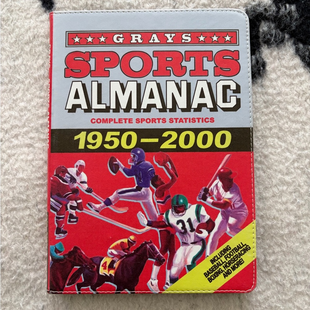iPad Cover - Greys Sports Almanac